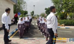 برگزاری کلاس های آموزشی رفتار صحیح در پارک آموزش ترافیک شهرداری ملارد