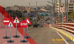 ایمن‌سازی معابر شهرقدس با نصب تابلوها و علائم ترافیکی جدید