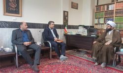 دیدار نوروزی شهردار، معاونین و مدیران شهرداری با امام جمعه شهرستان قدس