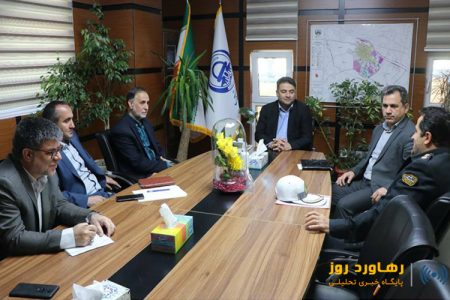 دیدار شهردار با رئیس جدید پلیس راهور شهرستان قدس
