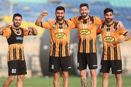 گزارش تصویری از تمرین روز دوشنبه پرسپولیس