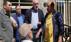 حضور میدانی استاندار تهران از مناطق سیل زده در فیروز کوه