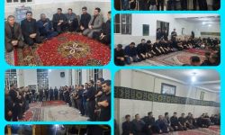 حضور مدیران شهر باغستان در هیئات مذهبی شهر