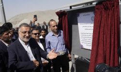 افتتاح کارخانه آسفالت ۲۴۰ تن در ساعت شهرداری تهران در غرب تهران