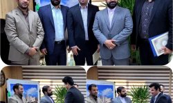جلسه تکریم و معارفه معاون شهرسازی و معماری شهرداری پرند
