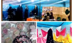 برپایی غرفه عفاف و حجاب نورا به همت شهرداری فردوسیه