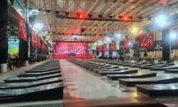 گلزار شهدای ملارد میزبان برگزاری مراسم سوگواری عاشورا و اقامه نماز جمعه