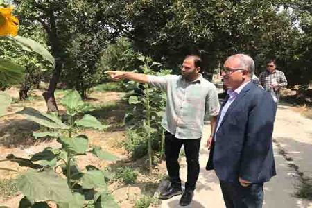بازدید سرپرست شهرداری شهریار از پروژه های در حال تکمیل
