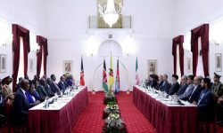 تاکید رئیسی بر ضرورت بهره‌گیری از ظرفیت‌های توسعه تجاری ایران و کنیا/ رئیس جمهور کنیا: سفر دکتر رئیسی به کنیا سرآغاز فصل جدیدی در روابط دو کشور است