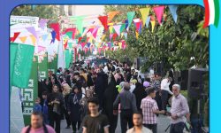 جشن میهمانی یک کیلومتری غدیر در شهر اندیشه برگزار شد
