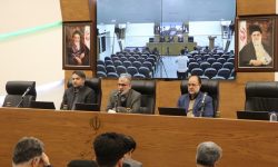 نشست خبری فرماندار و شهردار قدس به مناسبت دهه فجر