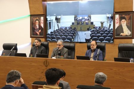 نشست خبری فرماندار و شهردار قدس به مناسبت دهه فجر