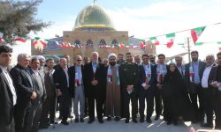 آیین افتتاح ۵ پروژه عمرانی شهرداری قدس با اعتبار ۱۵۰۰ میلیارد ریال به مناسبت دهه مبارک فجر
