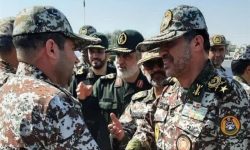بازدید سردار حاجی زاده و امیر صباحی فرد از پدافند هوایی جنوب شرق کشور