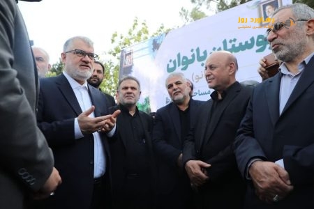 بازدید استاندار تهران از پروژه بوستان ۴۸ هزار مترمربعی بانوان در اسلامشهر