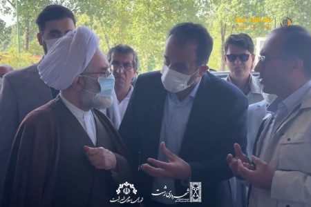 توضیحات شهردار رشت به آیت الله فلاحتی در خصوص پردازش پسماند استان گیلان