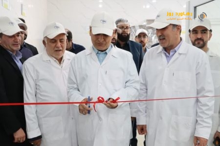 خط جدید پگاه گیلان افتتاح شد