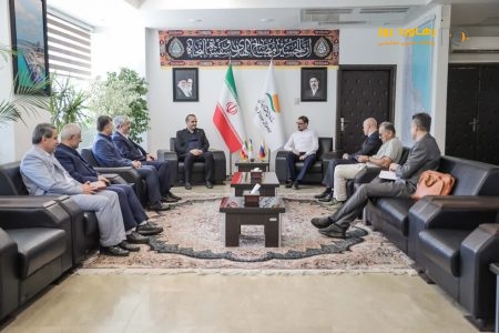 دیار سرکنسول جدید فدراسیون روسیه در گیلان با مدیرعامل سازمان منطقه آزاد انزلی