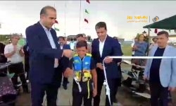 اخبار منطقه ی آزاد؛ افتتاحیه طولانی‌ترین کیبل‌اسکی کشور در مارینا کاسپین منطقه آزاد انزلی با حضور مدیرعامل سازمان