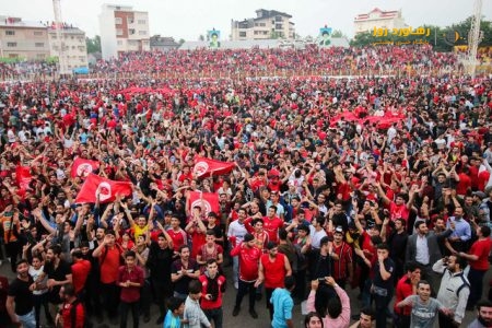 فیلم زیبا از هواداران باشگاه سپیدرود