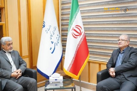 دیدار مدیرعامل شرکت گاز گیلان با فرماندار رشت